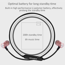 Load image into Gallery viewer, AWEI A921BL Wireless Sport Magnetic Bluetooth Earphone with Wire Control + Mic