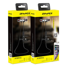 Load image into Gallery viewer, AWEI A980BL Wireless Sport Magnetic Bluetooth Earphone with Wire Control , Support Handfree Call