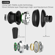 Load image into Gallery viewer, AWEI A980BL Wireless Sport Magnetic Bluetooth Earphone with Wire Control , Support Handfree Call