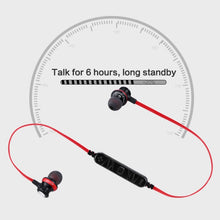 Load image into Gallery viewer, AWEI A980BL Wireless Sport Magnetic Bluetooth Earphone with Wire Control , Support Handfree Call