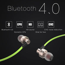 Load image into Gallery viewer, AWEI A990BL Wireless Sport Bluetooth Stereo Earphone with Wire Control + Mic, Support Handfree Call