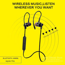 Load image into Gallery viewer, AWEI A990BL Wireless Sport Bluetooth Stereo Earphone with Wire Control + Mic, Support Handfree Call