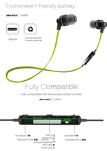 Load image into Gallery viewer, AWEI A990BL Wireless Sport Bluetooth Stereo Earphone with Wire Control + Mic, Support Handfree Call