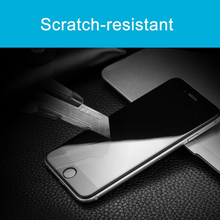 For iPhone 6 Plus & 6s Plus 0.26mm 9H Surface Hardness 4D Curverd Arc Explosion-proof HD Silk-screen Tempered Glass Full Screen Film