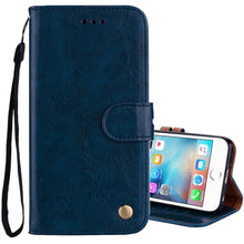 Load image into Gallery viewer, For iPhone 6 Plus &amp; 6s Plus Business Style Oil Wax Texture Horizontal Flip Leather Case with Holder &amp; Card Slots &amp; Wallet
