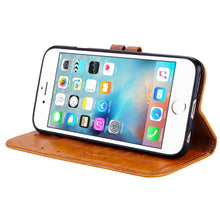 Load image into Gallery viewer, For iPhone 6 Plus &amp; 6s Plus Business Style Oil Wax Texture Horizontal Flip Leather Case with Holder &amp; Card Slots &amp; Wallet, For iPhone 6P &amp; 6sP