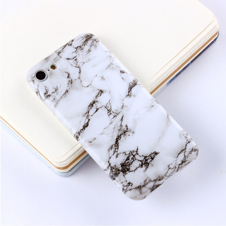 For iPhone 6 Plus & 6s Plus Marble Pattern TPU Protective Back Cover Case