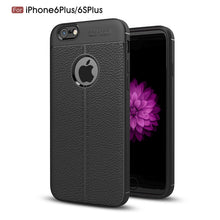 Load image into Gallery viewer, For iPhone 6 Plus &amp; 6s Plus Litchi Texture TPU Protective Back Cover Case