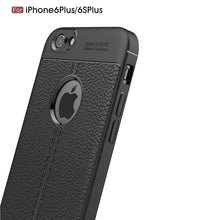 Load image into Gallery viewer, For iPhone 6 Plus &amp; 6s Plus Litchi Texture TPU Protective Back Cover Case