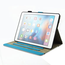 Load image into Gallery viewer, For iPad 9.7 (2018) &amp; iPad 9.7 inch 2017 / iPad Air / iPad Air 2 Universal  Pattern Horizontal Flip Leather Protective Case with Holder &amp; Card Slots &amp; Sleep, IP7D0214A, IP7D0214B, IP7D0214C, IP7D0214D, IP7D0214E, IP7D0214F