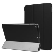 Load image into Gallery viewer, For iPad 9.7 (2018) &amp; iPad 9.7 (2017) Custer Texture Horizontal Flip Leather Case with Three-folding Holder &amp; Sleep / Wake-up Function