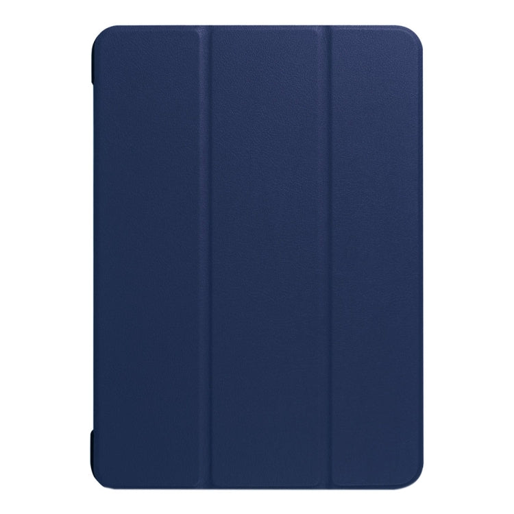 For iPad 9.7 (2018) & iPad 9.7 (2017) Custer Texture Horizontal Flip Leather Case with Three-folding Holder & Sleep / Wake-up Function