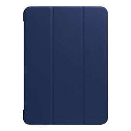 For iPad 9.7 (2018) & iPad 9.7 (2017) Custer Texture Horizontal Flip Leather Case with Three-folding Holder & Sleep / Wake-up Function