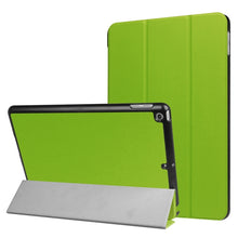 Load image into Gallery viewer, For iPad 9.7 (2018) &amp; iPad 9.7 (2017) Custer Texture Horizontal Flip Leather Case with Three-folding Holder &amp; Sleep / Wake-up Function
