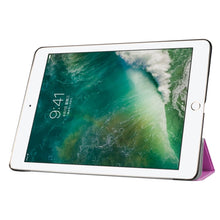 Load image into Gallery viewer, For iPad 9.7 (2018) &amp; iPad 9.7 (2017) Custer Texture Horizontal Flip Leather Case with Three-folding Holder &amp; Sleep / Wake-up Function, For iPad 9.7 (2018) &amp; iPad 9.7 (2017), For iPad 9.7 (2018)