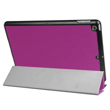 Load image into Gallery viewer, For iPad 9.7 (2018) &amp; iPad 9.7 (2017) Custer Texture Horizontal Flip Leather Case with Three-folding Holder &amp; Sleep / Wake-up Function, For iPad 9.7 (2018) &amp; iPad 9.7 (2017), For iPad 9.7 (2018)