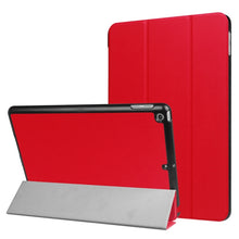 Load image into Gallery viewer, For iPad 9.7 (2018) &amp; iPad 9.7 (2017) Custer Texture Horizontal Flip Leather Case with Three-folding Holder &amp; Sleep / Wake-up Function