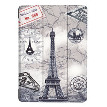 Load image into Gallery viewer, For iPad 9.7 (2018) &amp; iPad 9.7 (2017) Cross Texture Painting  Pattern Horizontal Flip Leather Case with Three-folding Holder, IP7D1011A, IP7D1011B, IP7D1011C, IP7D1011D, IP7D1011E, IP7D1011F, IP7D1011G, IP7D1011H, IP7D1011J, IP7D1011K