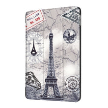 Load image into Gallery viewer, For iPad 9.7 (2018) &amp; iPad 9.7 (2017) Cross Texture Painting  Pattern Horizontal Flip Leather Case with Three-folding Holder, IP7D1011A, IP7D1011B, IP7D1011C, IP7D1011D, IP7D1011E, IP7D1011F, IP7D1011G, IP7D1011H, IP7D1011J, IP7D1011K