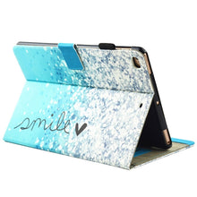 Load image into Gallery viewer, For iPad 9.7 (2018) &amp; iPad 9.7 inch 2017 / iPad Air / iPad Air 2 Universal TIME TO PARTY Words Pattern Horizontal Flip Leather Protective Case with Holder &amp; Card Slots, For iPad 9.7 inch 2017 / iPad Air / iPad Air 2