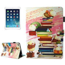 Load image into Gallery viewer, For iPad 9.7 (2018) &amp; iPad 9.7 inch 2017 / iPad Air / iPad Air 2 Universal TIME TO PARTY Words Pattern Horizontal Flip Leather Protective Case with Holder &amp; Card Slots