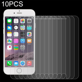 10 PCS for iPhone 8 / 7 0.26mm 9H Surface Hardness 2.5D Explosion-proof Tempered Glass Non-full Screen Film