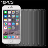 10 PCS for iPhone 8 / 7 0.26mm 9H Surface Hardness 2.5D Explosion-proof Tempered Glass Non-full Screen Film