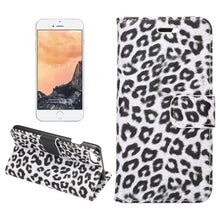 Load image into Gallery viewer, For  iPhone 8 &amp; 7  Leopard Pattern Horizontal Flip Leather Case with Holder &amp; Card Slots &amp; Wallet