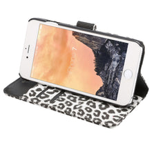 Load image into Gallery viewer, For  iPhone 8 &amp; 7  Leopard Pattern Horizontal Flip Leather Case with Holder &amp; Card Slots &amp; Wallet