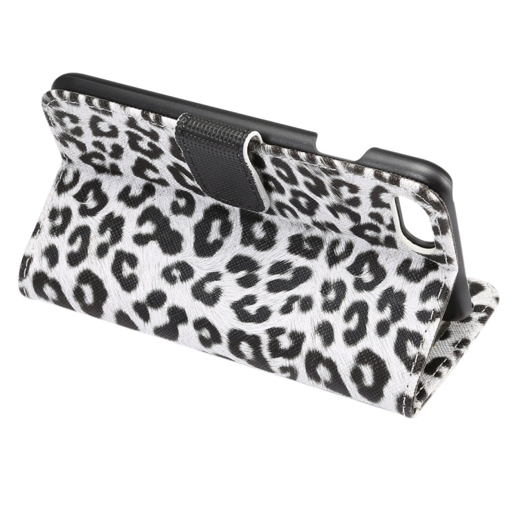 For  iPhone 8 & 7  Leopard Pattern Horizontal Flip Leather Case with Holder & Card Slots & Wallet