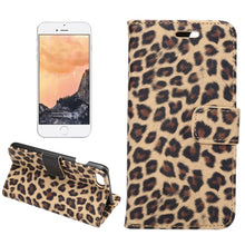 Load image into Gallery viewer, For  iPhone 8 &amp; 7  Leopard Pattern Horizontal Flip Leather Case with Holder &amp; Card Slots &amp; Wallet