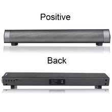 Load image into Gallery viewer, Soundbar LP-08 CE0152 USB MP3 Player 2.1CH Bluetooth Wireless Sound Bar Speaker with Remote Control, CE0152 Black, CE0152 Gold