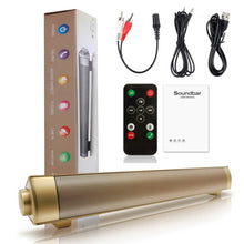 Load image into Gallery viewer, Soundbar LP-08 CE0152 USB MP3 Player 2.1CH Bluetooth Wireless Sound Bar Speaker with Remote Control