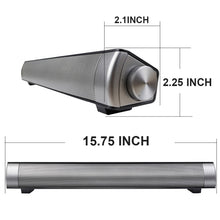 Load image into Gallery viewer, Soundbar LP-08 CE0152 USB MP3 Player 2.1CH Bluetooth Wireless Sound Bar Speaker with Remote Control