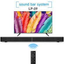 Load image into Gallery viewer, Soundbar LP-09 (CE0148) Home Theater Bluetooth Wireless Sound Bar Speaker with Remote Control