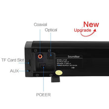 Load image into Gallery viewer, Soundbar LP-09 (CE0148) Home Theater Bluetooth Wireless Sound Bar Speaker with Remote Control