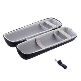 2 in 1 Hard PU Carry Zipper Storage Box Bag + Soft Silicone Cover for JBL Charge 3 Bluetooth Speaker with Shoulder Strap