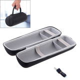 2 in 1 Hard PU Carry Zipper Storage Box Bag + Soft Silicone Cover for JBL Charge 3 Bluetooth Speaker with Shoulder Strap