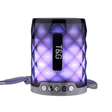 Load image into Gallery viewer, T&amp;G TG155 Bluetooth 4.2 Mini Portable Wireless Bluetooth Speaker with Colorful Lights