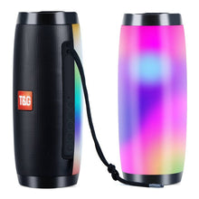 Load image into Gallery viewer, T&amp;G TG157 Bluetooth 4.2 Mini Portable Wireless Bluetooth Speaker with Melody Colorful Lights