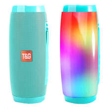 Load image into Gallery viewer, T&amp;G TG157 Bluetooth 4.2 Mini Portable Wireless Bluetooth Speaker with Melody Colorful Lights