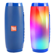 Load image into Gallery viewer, T&amp;G TG157 Bluetooth 4.2 Mini Portable Wireless Bluetooth Speaker with Melody Colorful Lights