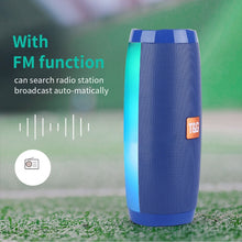 Load image into Gallery viewer, T&amp;G TG157 Bluetooth 4.2 Mini Portable Wireless Bluetooth Speaker with Melody Colorful Lights