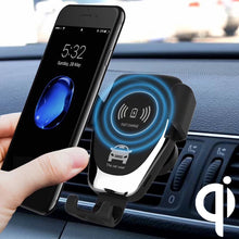 Load image into Gallery viewer, C6 Gravity Induction Car Qi Wireless Charger Fast Charging Air Vent Phone Holder