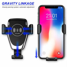 Load image into Gallery viewer, C6 Gravity Induction Car Qi Wireless Charger Fast Charging Air Vent Phone Holder