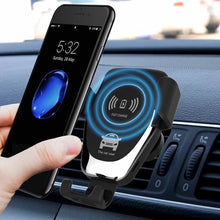 Load image into Gallery viewer, C6 Gravity Induction Car Qi Wireless Charger Fast Charging Air Vent Phone Holder