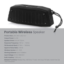 Load image into Gallery viewer, NewRixing NR-4019 Outdoor Portable Bluetooth Speaker with Hands-free Call Function, Support TF Card &amp; USB &amp; FM &amp; AUX