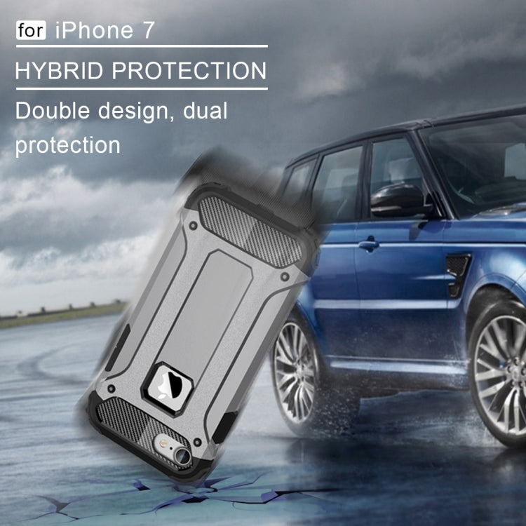 For iPhone 7 Armor TPU + PC Combination Phone Case