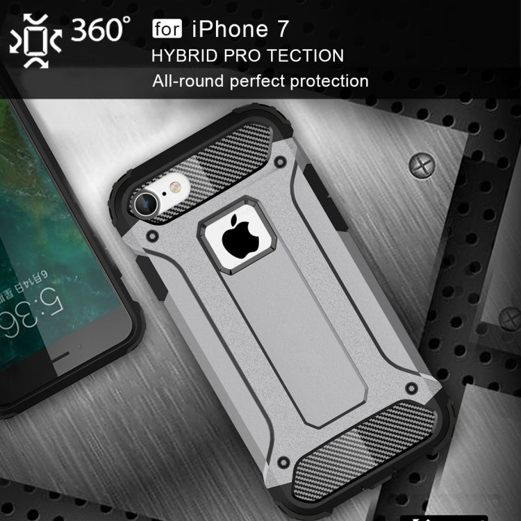 For iPhone 7 Armor TPU + PC Combination Phone Case