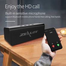 Load image into Gallery viewer, ZEALOT S31 10W 3D HiFi Stereo Wireless Bluetooth Speaker, Support Hands-free / USB / AUX / TF Card